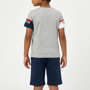 Set t-shirt e bermuda jersey