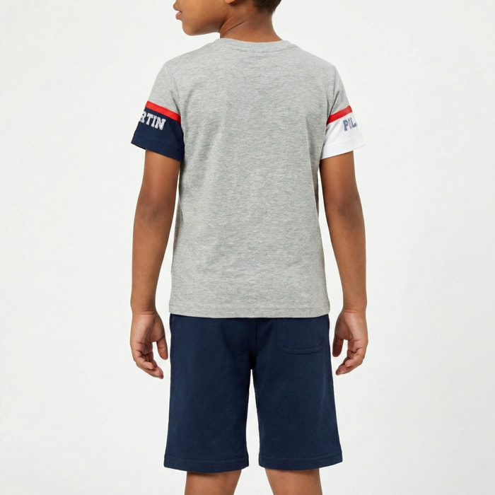 Set t-shirt e bermuda jersey