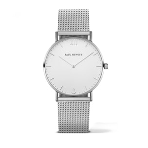 Reloj Paul Hewitt SA-S-ST-W-4M Hombre Analogico Cuarzo con Correa de Acero inoxidable