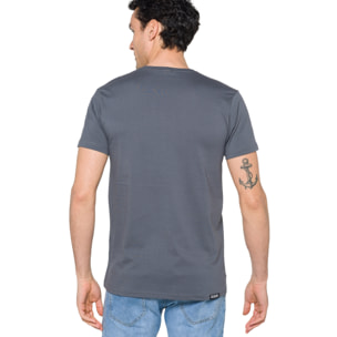 T-shirt in cotone 150 gr Hot Buttered Kailua Colore Grigio.