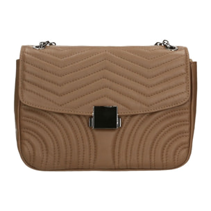 Borsa a tracolla donna - Modello Erisma - Vera pelle - 28.0 x 20.0 x 8.0 cm