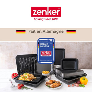 Lot de 2 plats four 17,5/24 cm en acier avec 2 ustensiles Zenker Special cooking