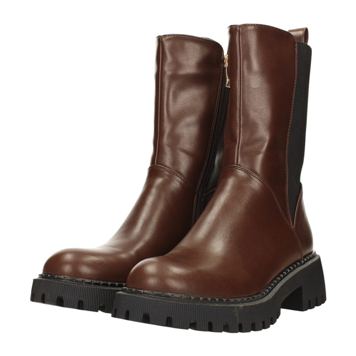 Stivaletti Donna Tata Italia Marrone