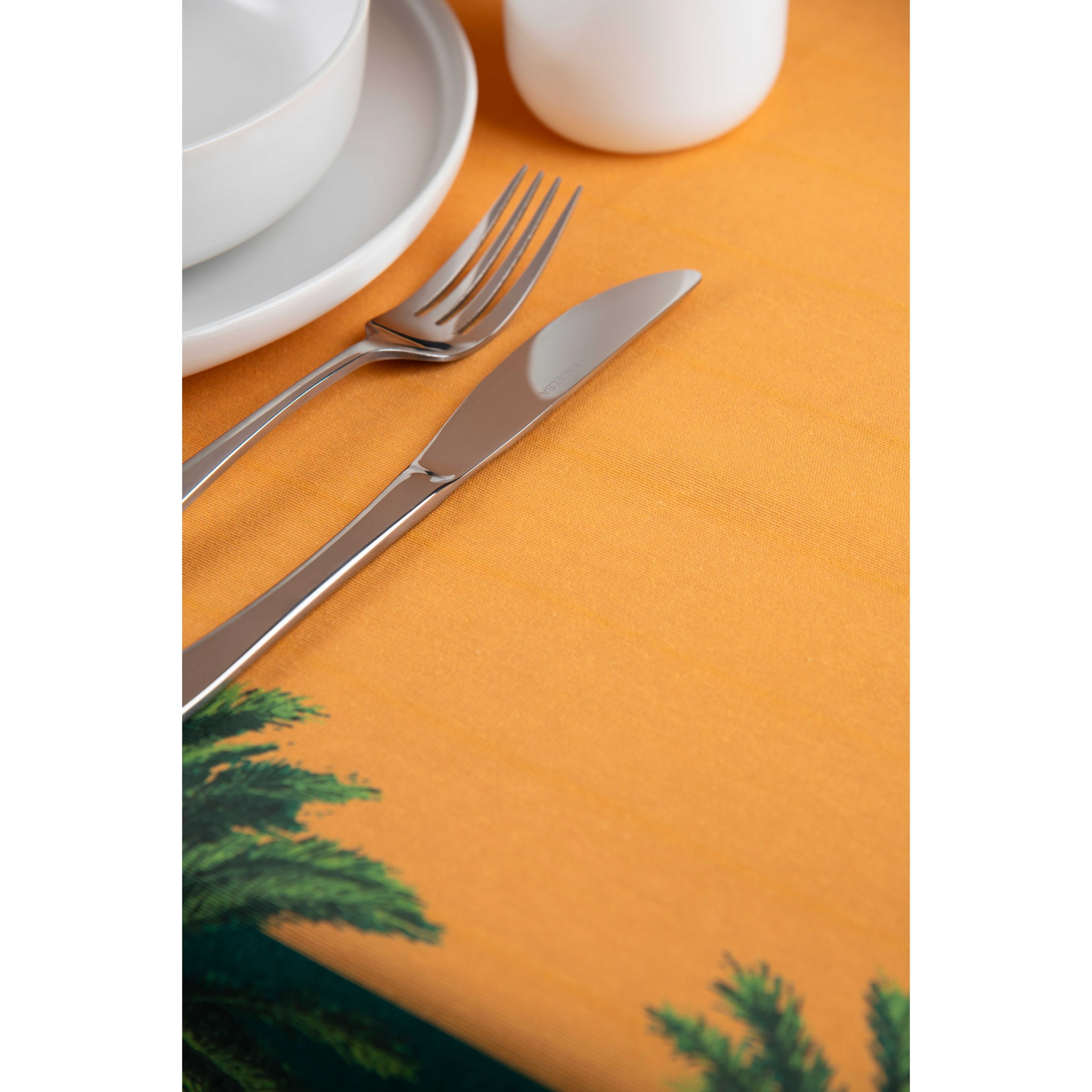 Nappe 140×180 Excelsa – Le Cirque du Marrakech, Coton Multicolore