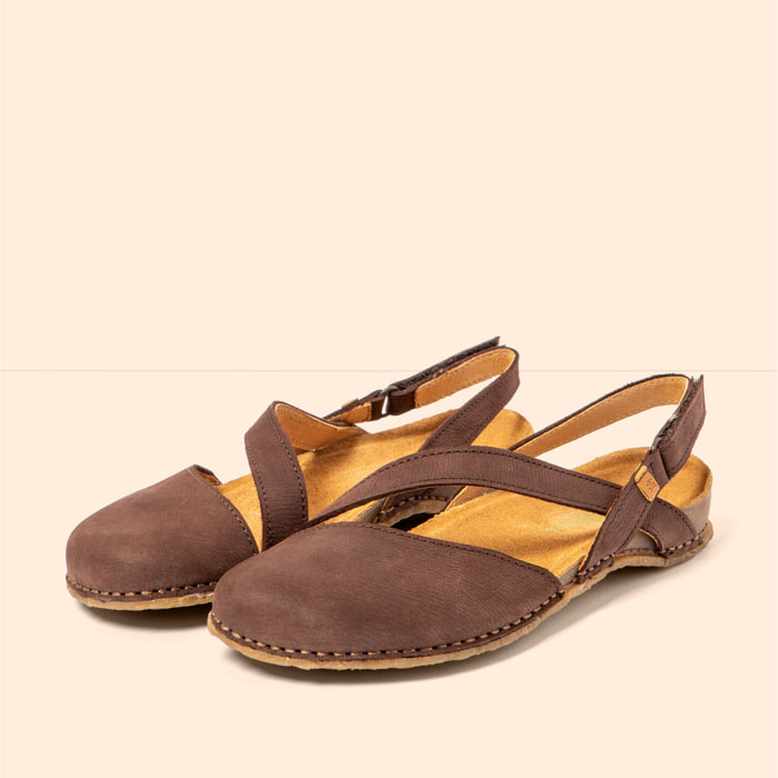 Sandalias N5813 PLEASANT BROWN/PANGLAO color Brown