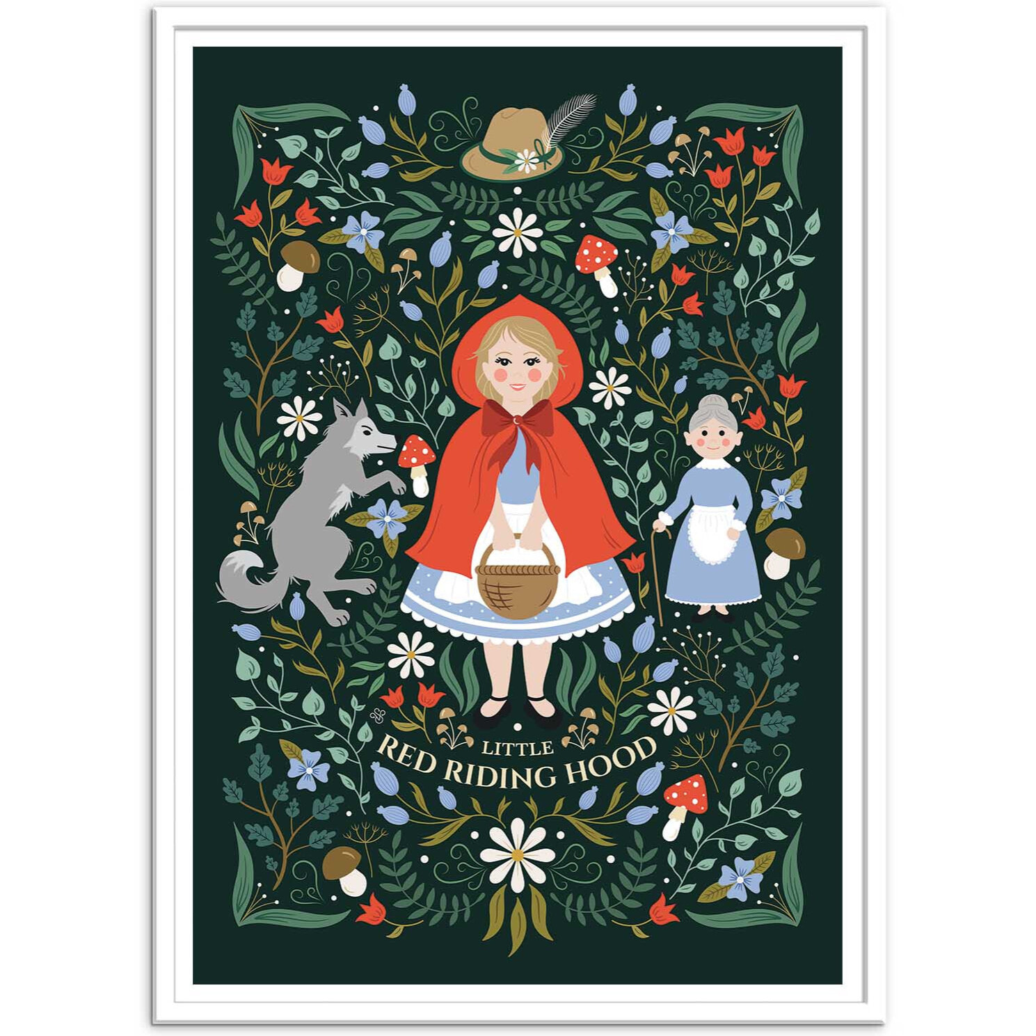 Affiche - Red Riding hood - Vesna Skorshnek