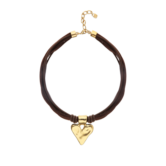 Colgante PÁLPITO DORADO U