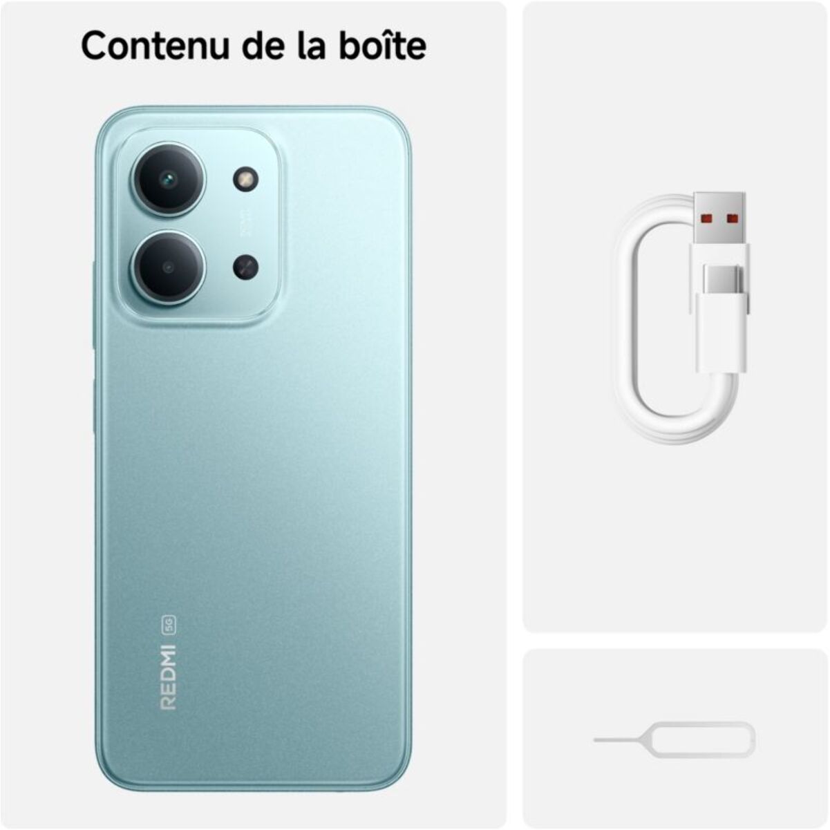 Smartphone XIAOMI Redmi 15C 256Go Vert 5G