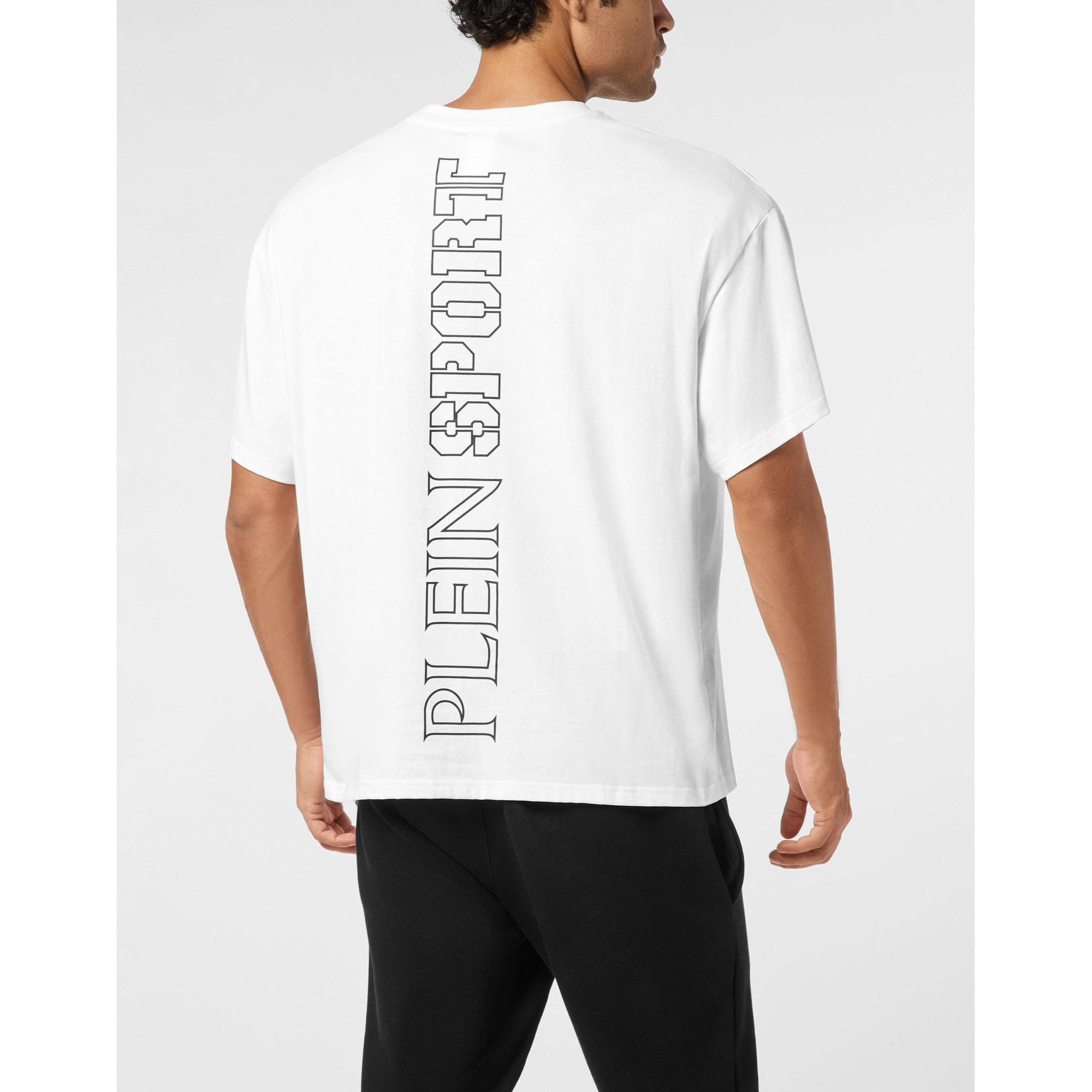 PLEIN SPORT T-Shirt Round Neck Ss SCRATCH