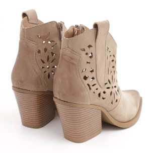 TEXANO BASSO TRAFORATO CHOCOLA' TORTORA