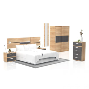 Dormitorio Ataneq Pure 5C Plus Cambria - Grafito