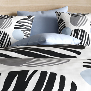 Parure de couette + 2 taies 100% microfibre 60gsm - cerclus