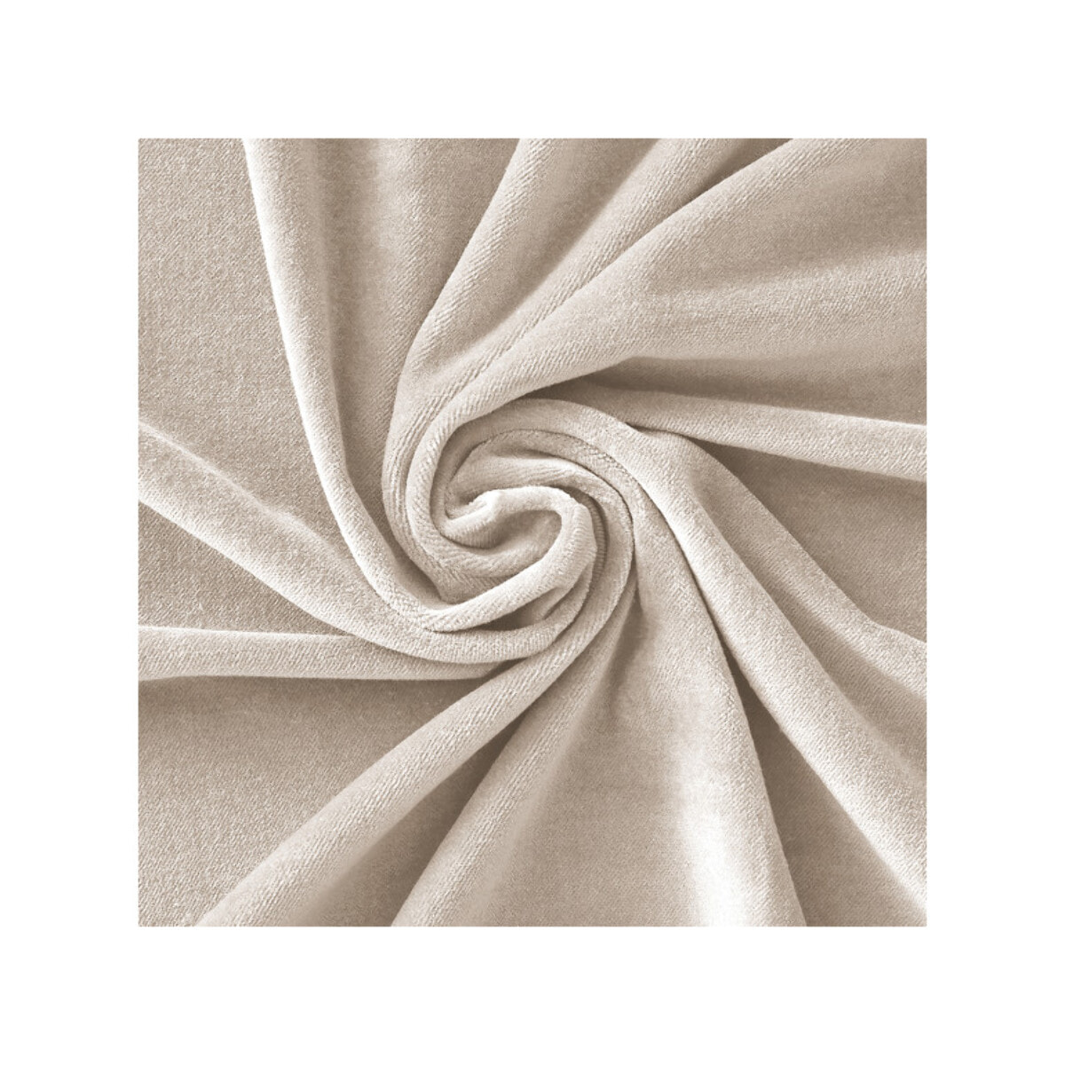 Rideau ajustable 140 x 270 cm en velours de coton - CESAR