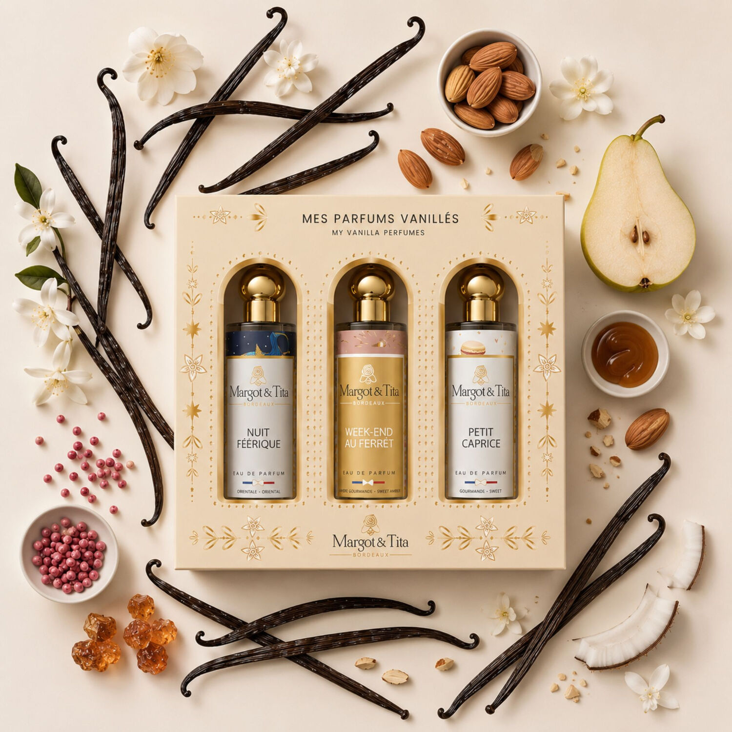 Mes Parfums Vanillés - Coffret Trio Parfums 3 x 30 ml