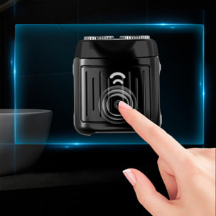 Rasatura elettrica con 2 velocità.