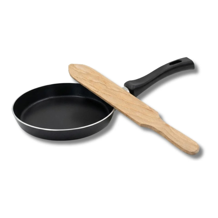 Set mini crêpière 14 cm et spatule Elo Jewel de Luxe