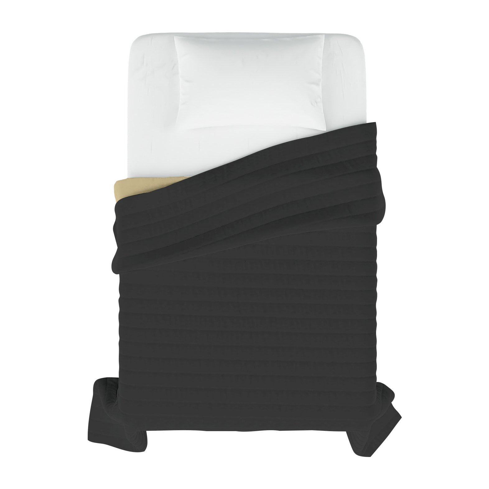 TRAPUNTINO ESTIVO ELEGANT PIAZZA E MEZZA, BICOLORE