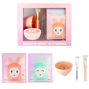D.I.Y - Coffret Masques en Poudre + Accessoires