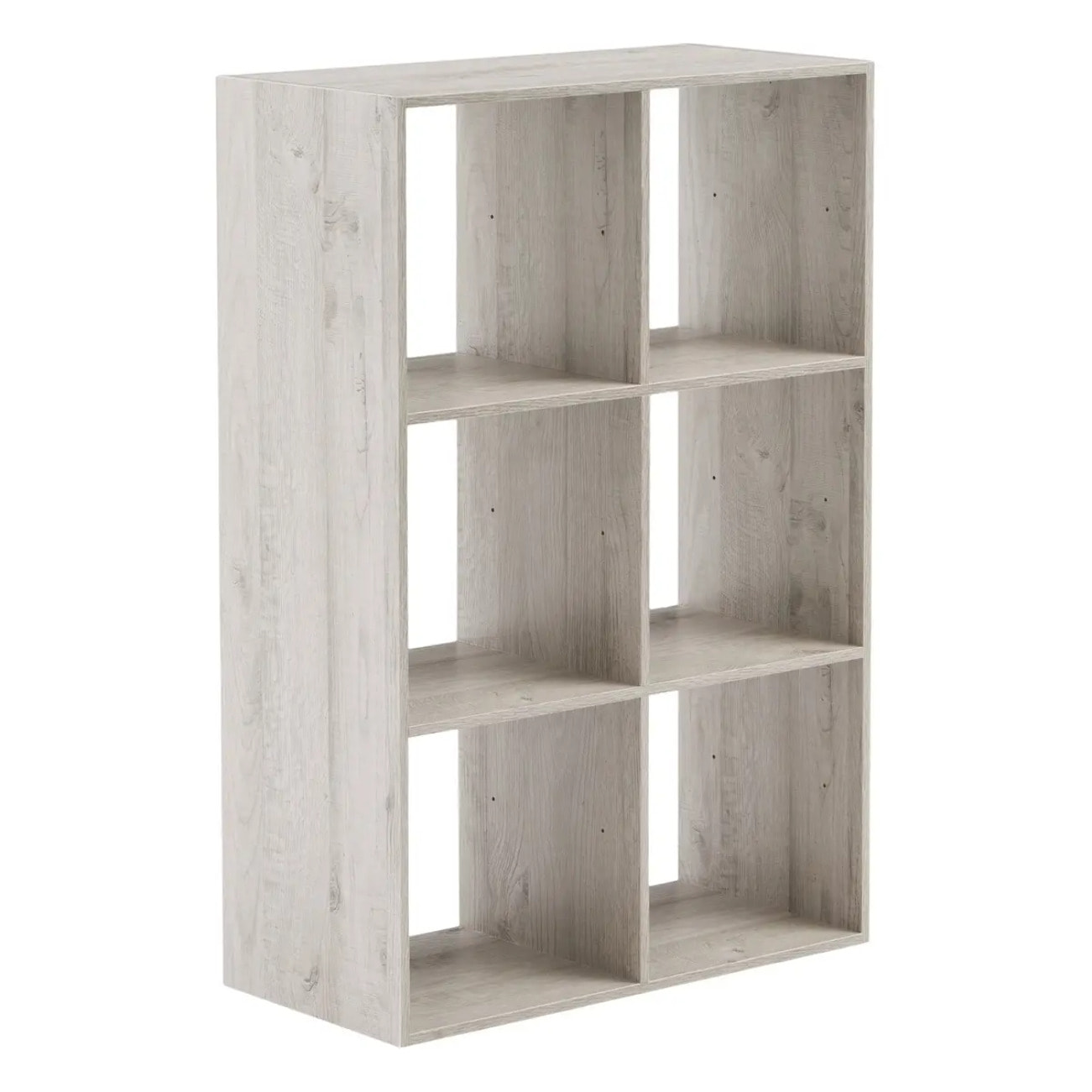 Étagère 6 cases "Mix N' Modul" effet chêne gris