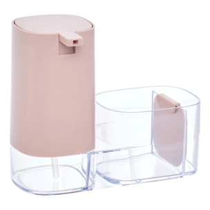 Distributeur de savon Poly rectangulaire 540ml rose