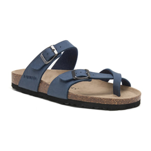 SANDALIA BABUNKERS AZUL