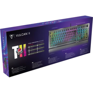 Clavier gamer TURTLE BEACH Vulcan II Noir Linear FR