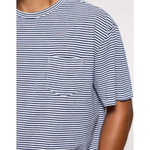 Camiseta Manga Corta Azul Marino - Efuete