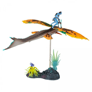 Avatar: The Way Of Water Deluxe Large Action Figures Jake Sully & Skimwing McFarlane Toys