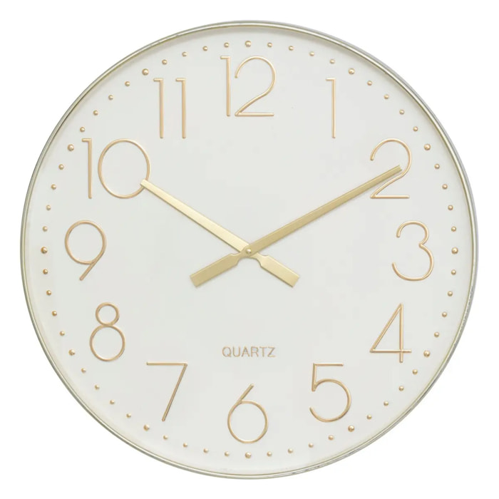 Horloge "Laure" lin D50,8cm
