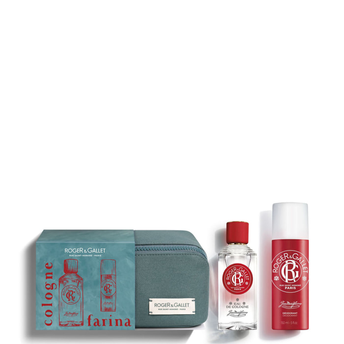 Jean-Marie Farina - Coffret Eau de Cologne 100ml + Déodorant 150 ml