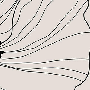 Papier peint panoramique Vestiges botaniques  Intissé