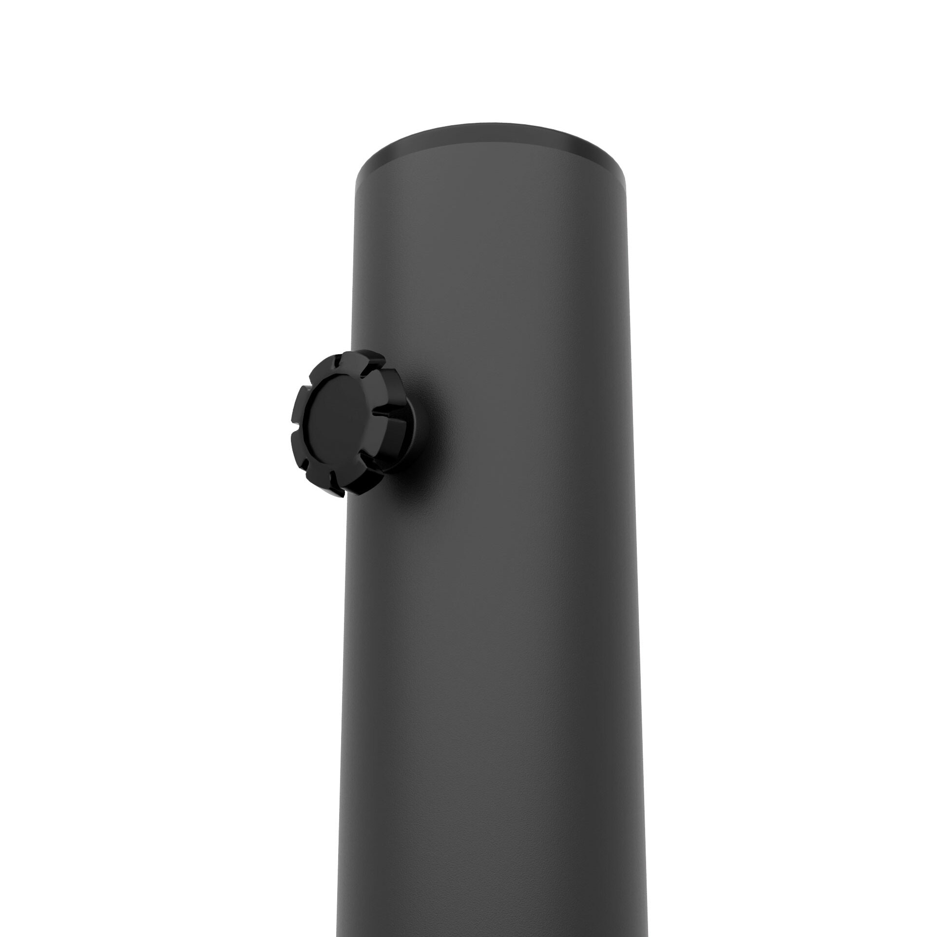 Terra - Base per Ombrellone da Giardino Rotondo Ø45 cm 15 Kg in Cemento Nero