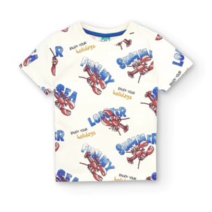 Camiseta de niño estampado