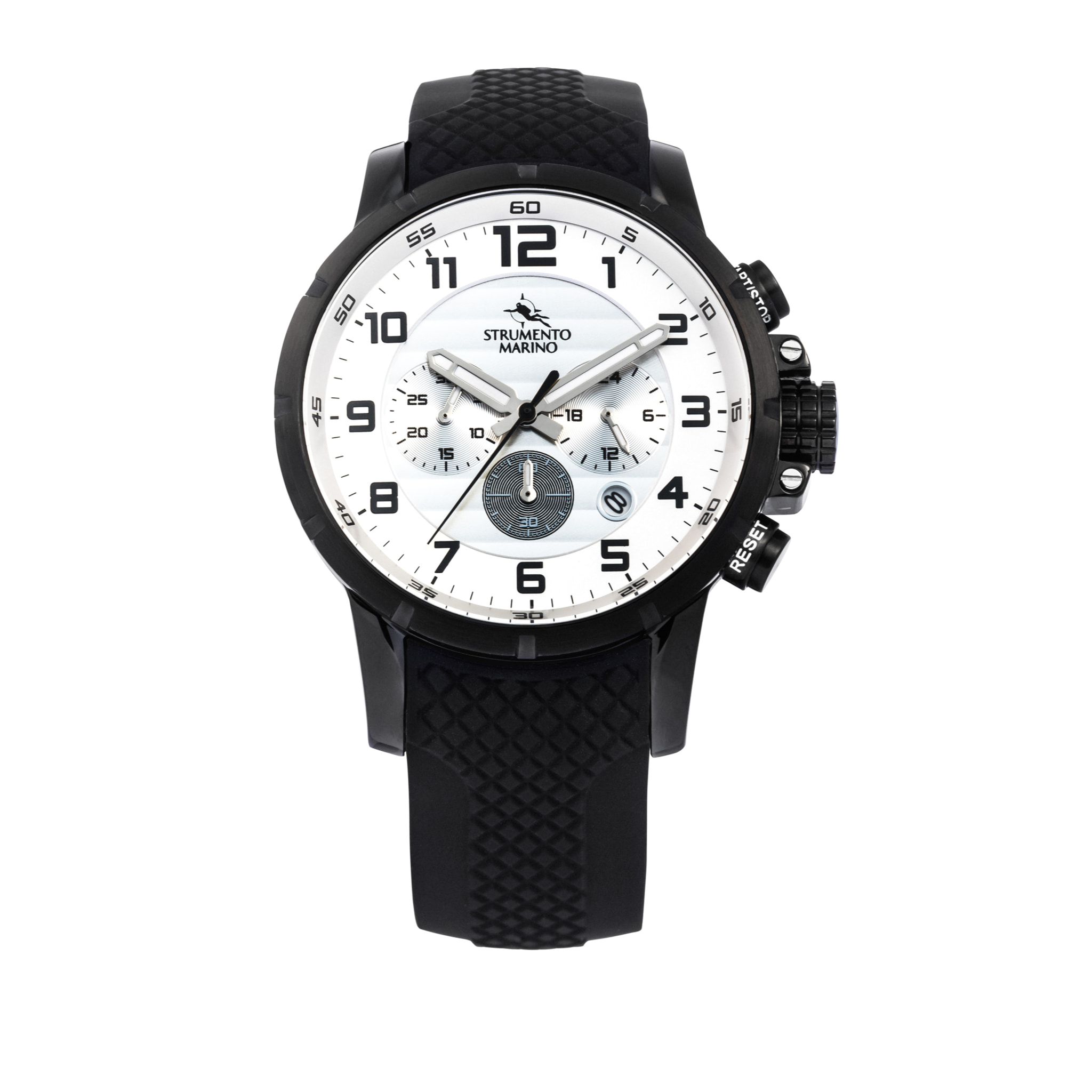 Reloj Strumento Marino SM125S-BK-BN-NR Hombre Analogico Cuarzo con Correa de Silicona