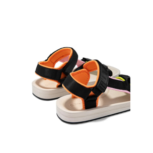 Sandalias De Mujer Forest Neo Negro / Beige D.Franklin