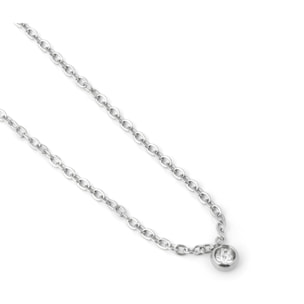 Collar Zelis acabado plata