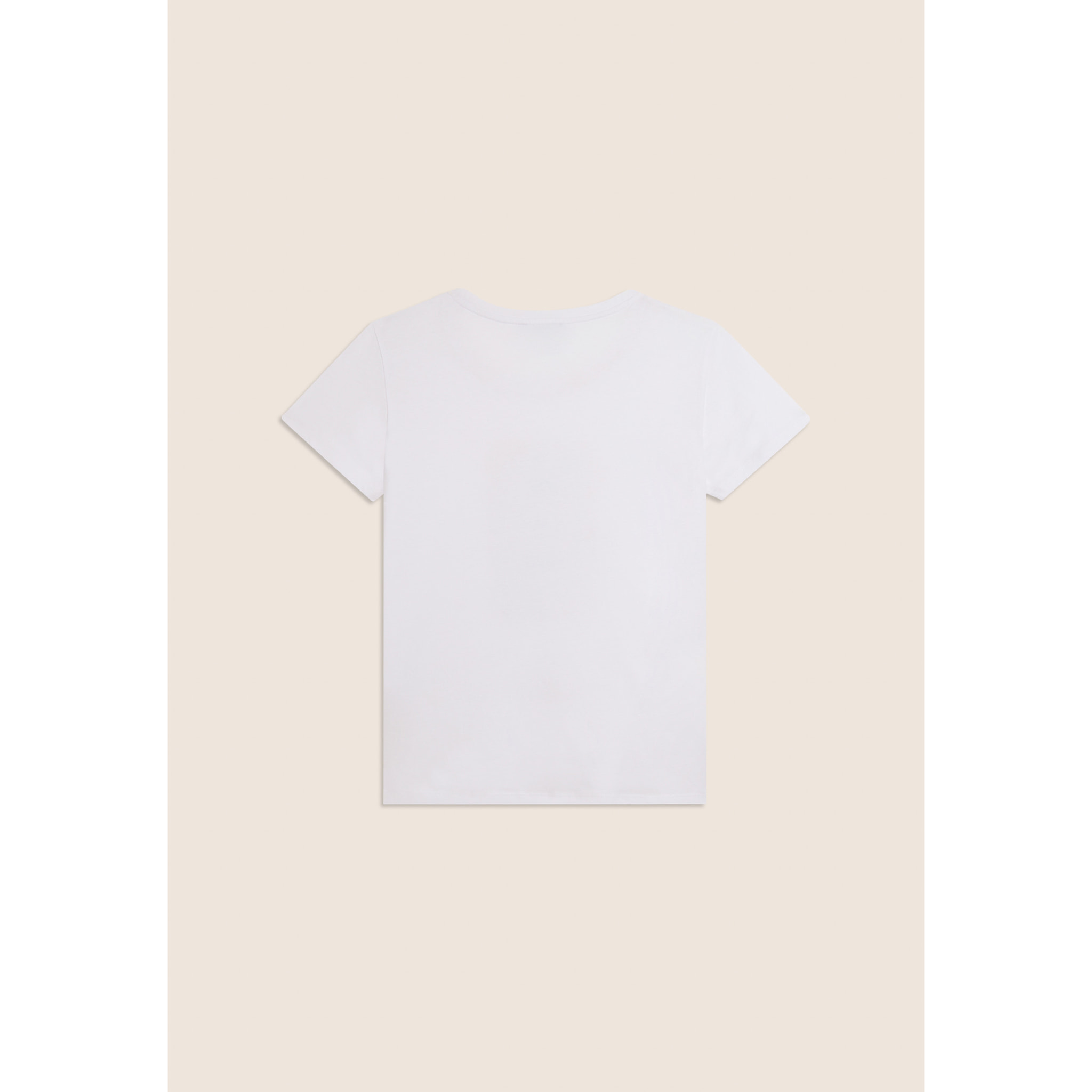 T-shirt con stampa colorata floreale