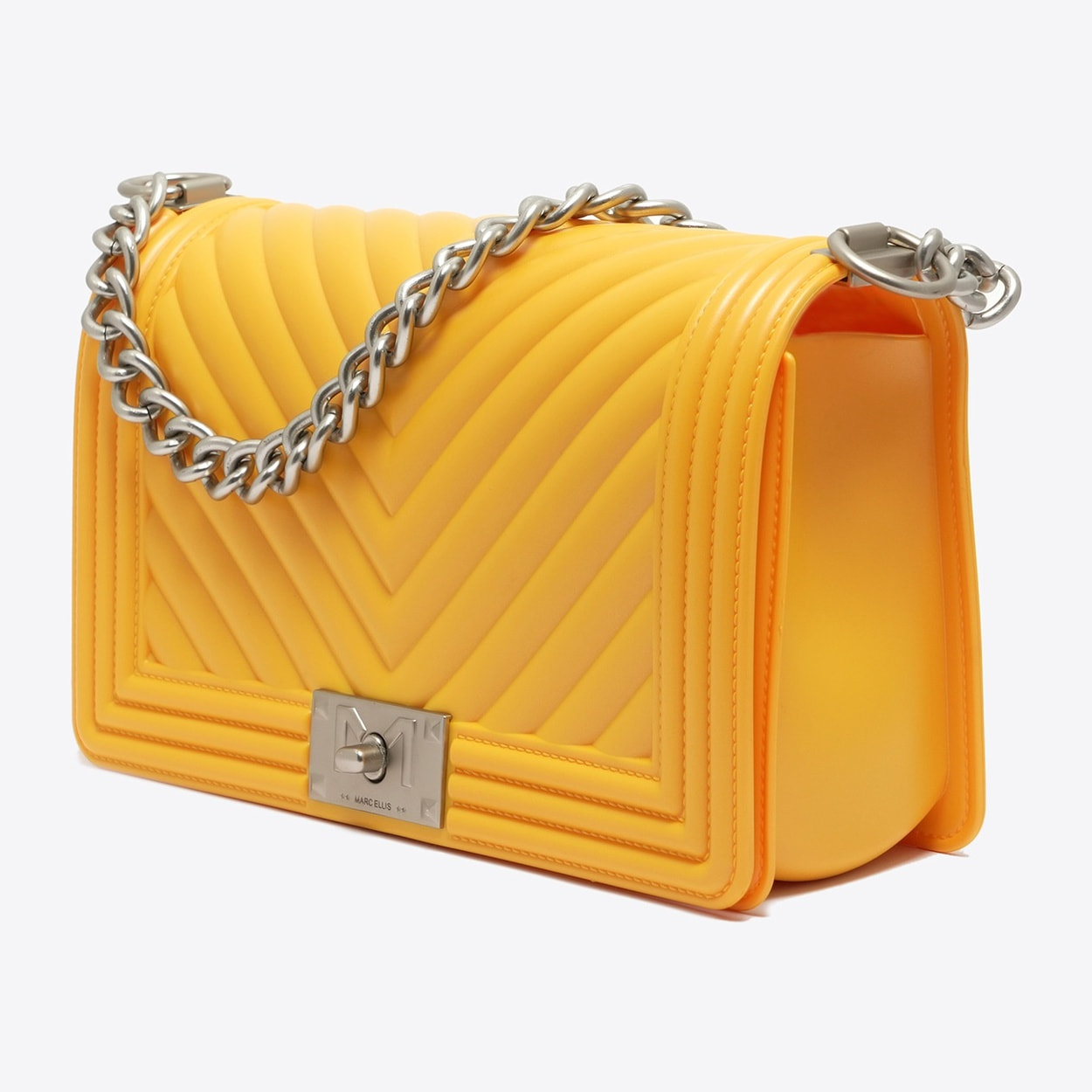 Borsa a mano da donna - Modello False - 100% PVC - 25.0 x 15.0 x 8.0 cm