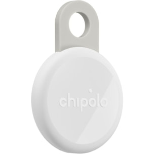 Tracker GPS CHIPOLO Loop rechargeable USBC blanc