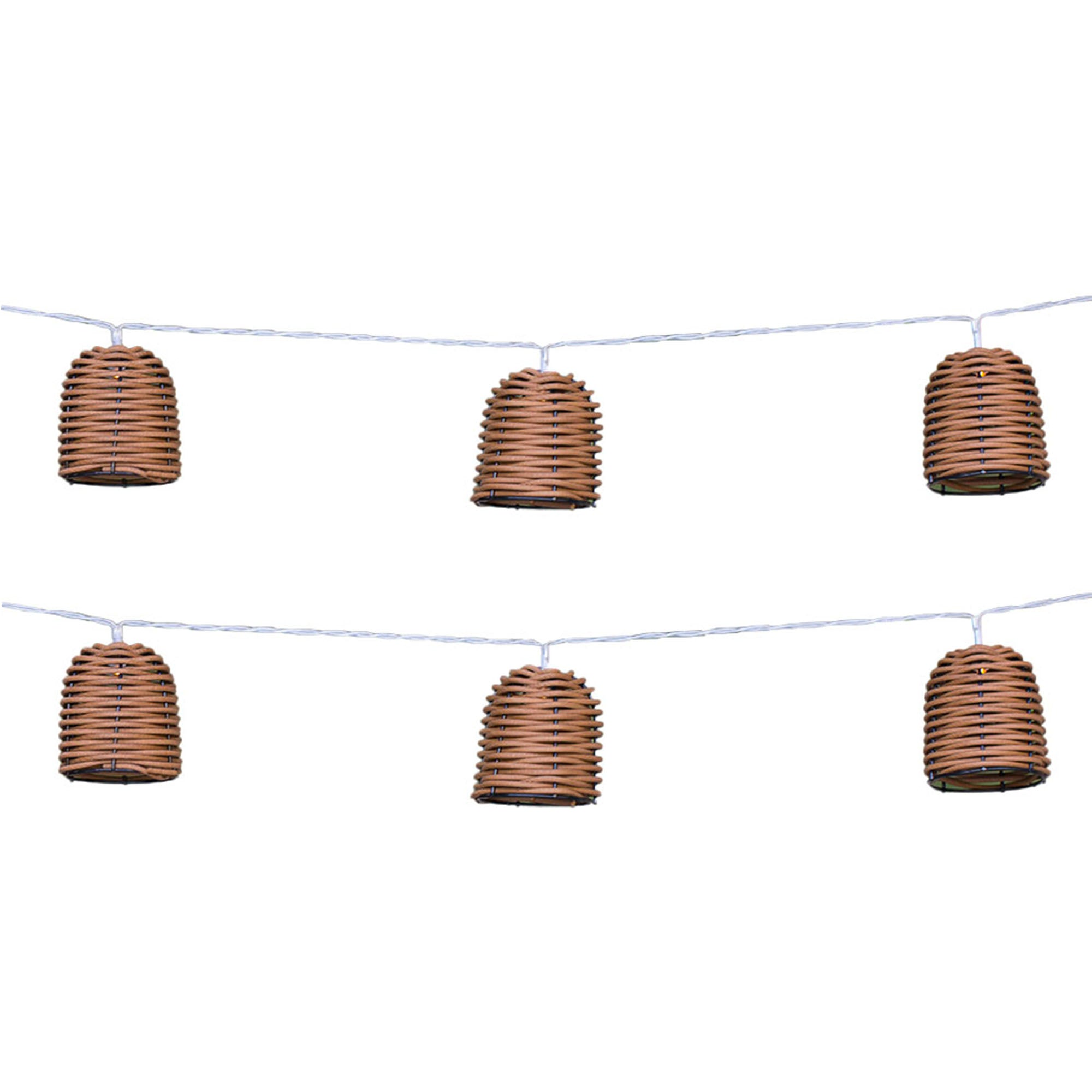 2 Guirlande solaire FORMENTERA 10LED 4M