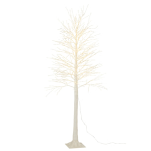 J-Line décoration Arbre 2000 Led - métal - blanc - large - LED