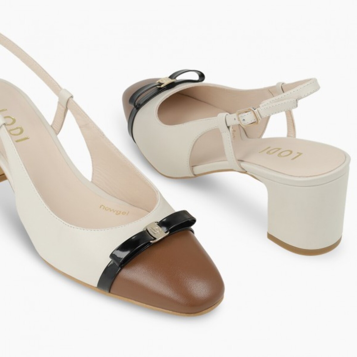 ZAPATOS DE SALÓN BLANCOS RIJA