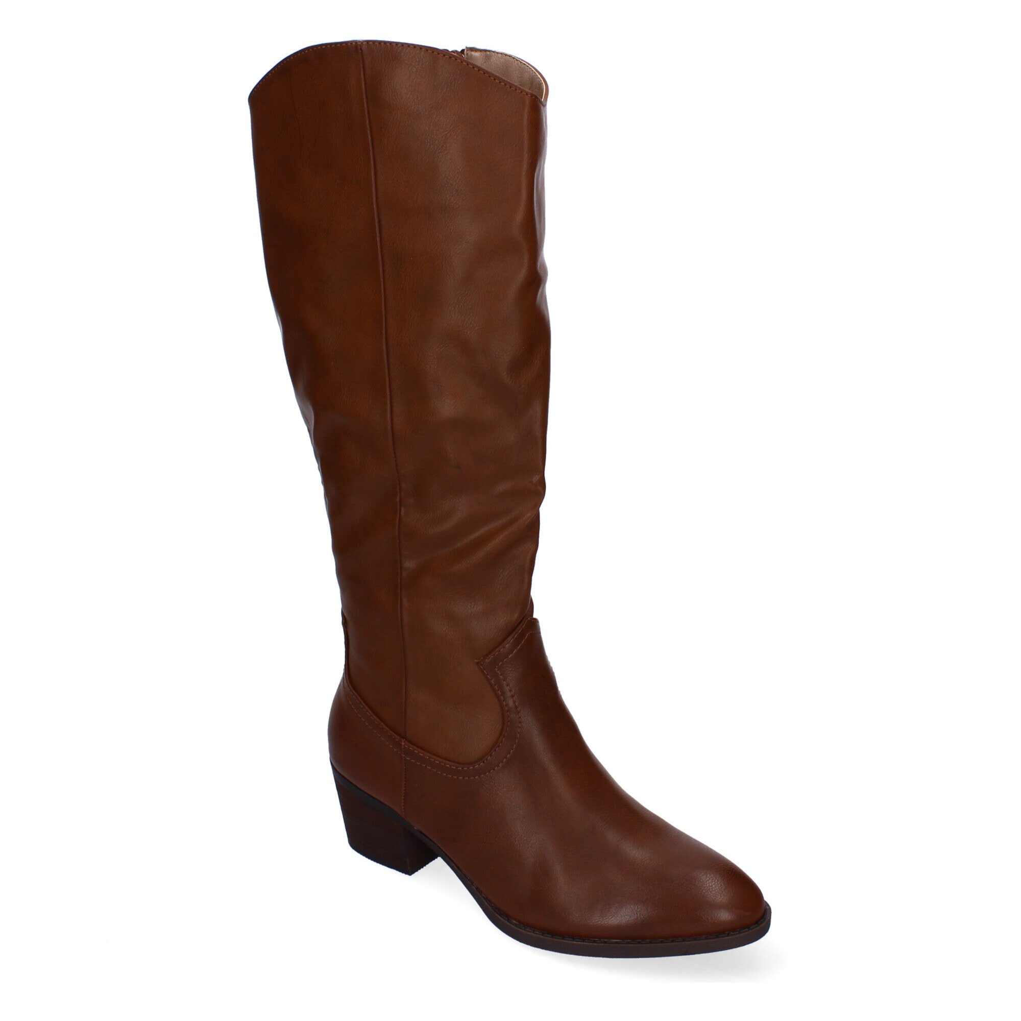 Botas de Tacón para Mujer, Comodas y Elegantes, Detalles de Caña Arrugada