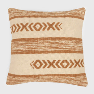 Cojín cuadrante algodón Burton 45x45 - funda + relleno
