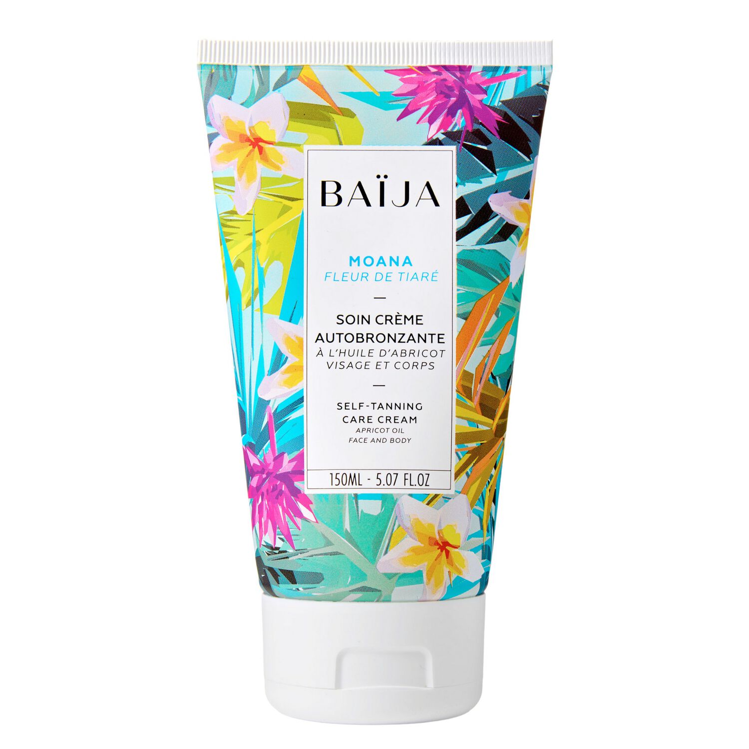 Moana - Soin Crème Autobronzante Visage & Corps à l'Huile d'Abricot 150 ml