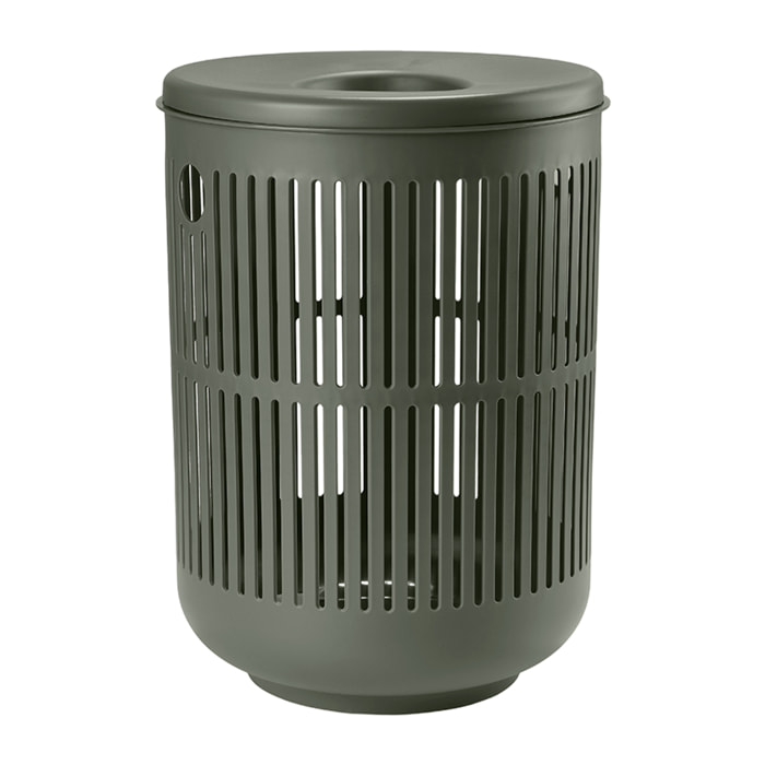 Panier à linge avec couvercle Ume