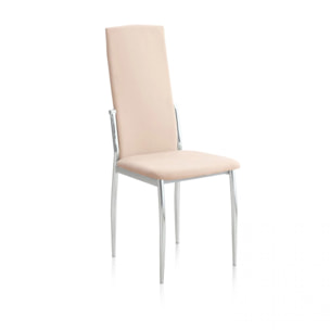 Pack 6 sillas de comedor Sakura Beige Sakura