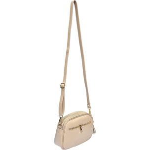 Borsa a tracolla Carla Ferreri Beige