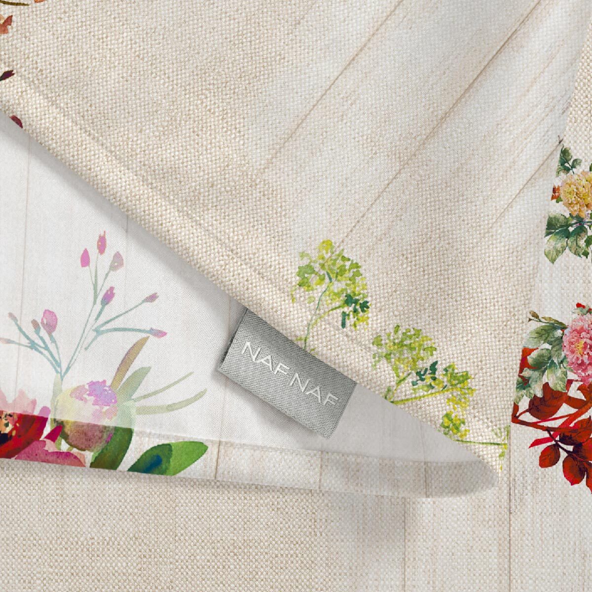 Nappe anti-taches Geranius - 100% coton -