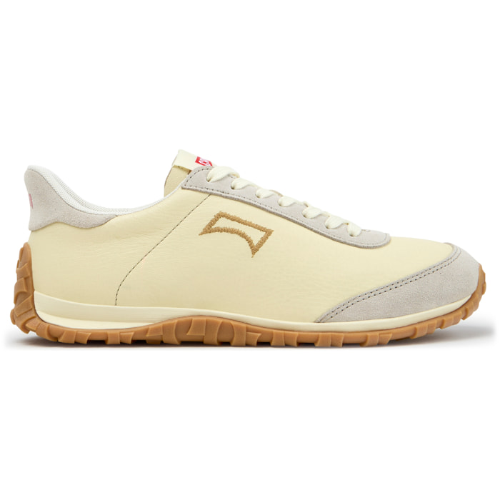 Zapatillas - CAMPER Drift Walk - Beige - Piel lisa